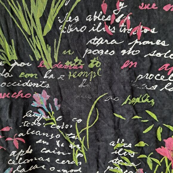 Chico's Travelers 2 Piece Set Graphic Print Top & Midi Skirt Womens Size 2 & 3 - Picture 11 of 16